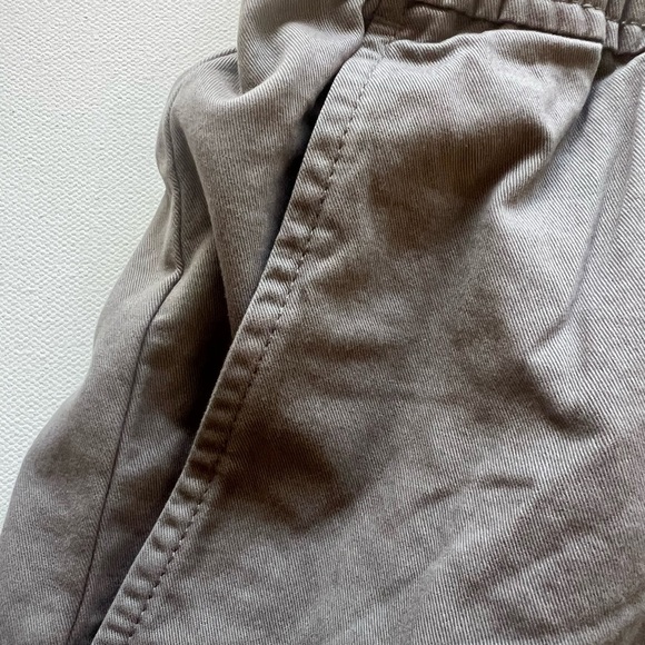 NWT Men's 3XL LL Bean Lakewashed Stretch Khaki Shorts Pull-On 8" Inseam (F1) - Picture 4 of 7